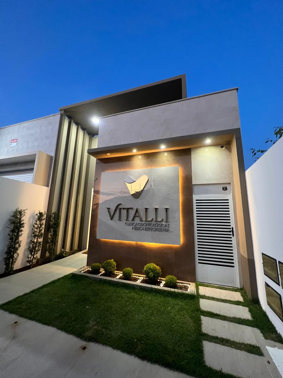 Fachada Vitalli, noite